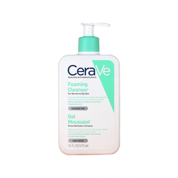 erave Foaming Cleanser For Normal To Oily Skin -473ml)-