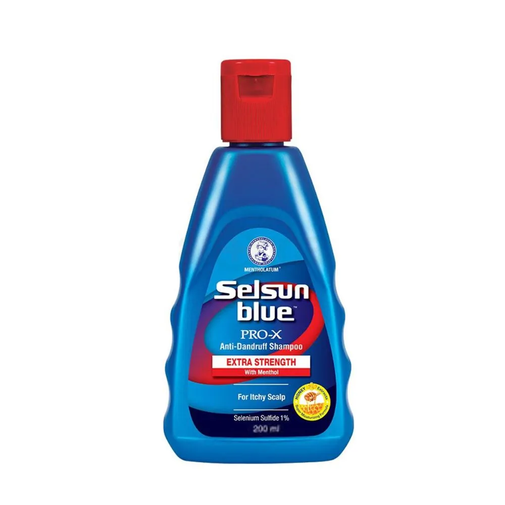 Selsun Blue PRO X Extra Strength Anti Dandruff Shampoo With Menthol 200ml