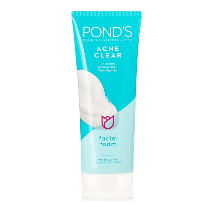 Pond’s Acne Clear Facial Foam With Active Thymo-T Essence 100 g