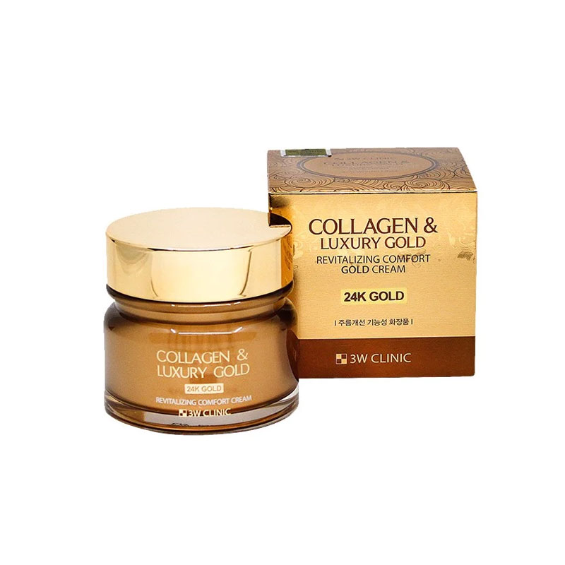 3W Clinic Collagen & Luxury Gold Cream - 100g