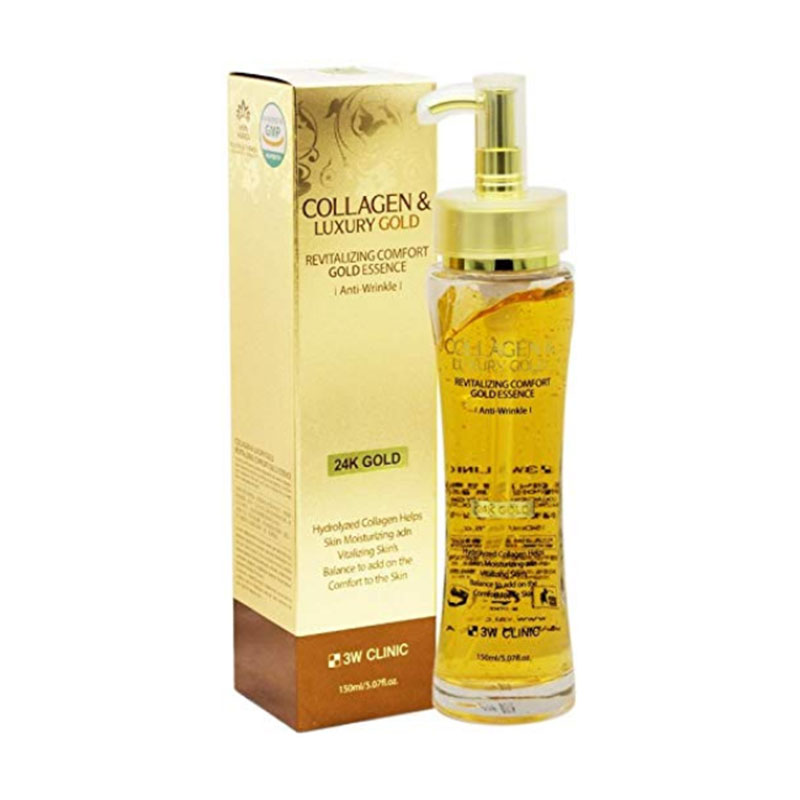 3W Clinic Collagen & Luxury Revitalizing Comfort Gold Essence-150 ml