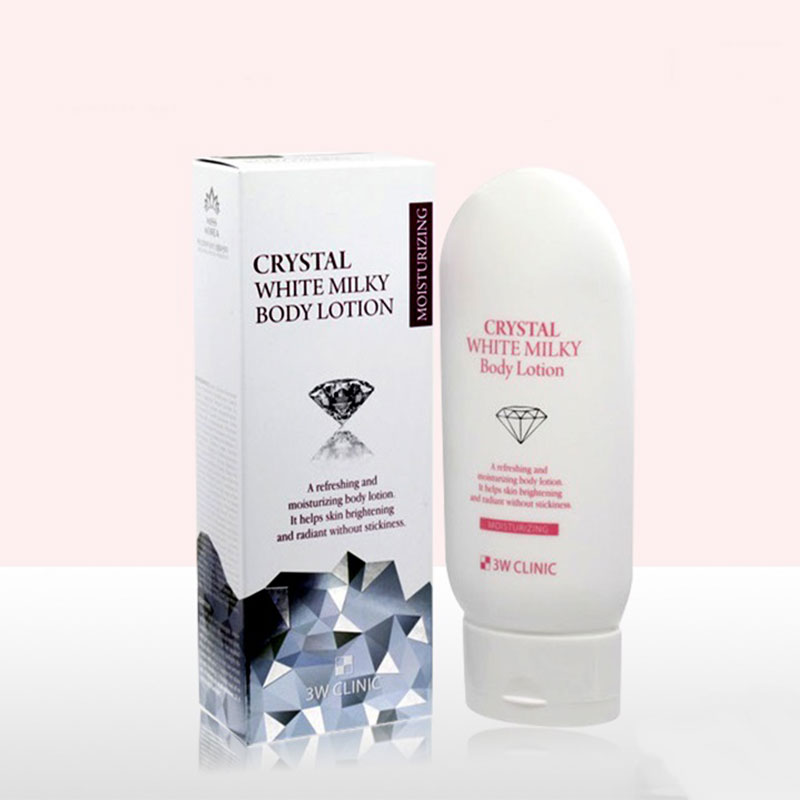 3W Clinic Crystal White Milky Body Lotion -150 g