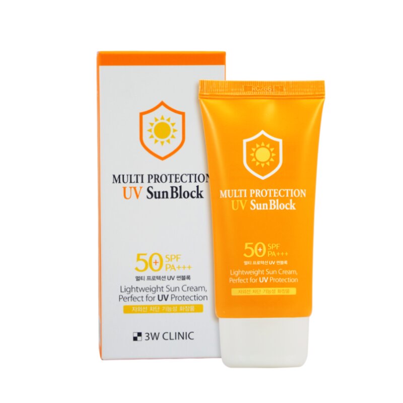 3W CLINIC Multi Protection UV Sun Block 50++ -70 ml