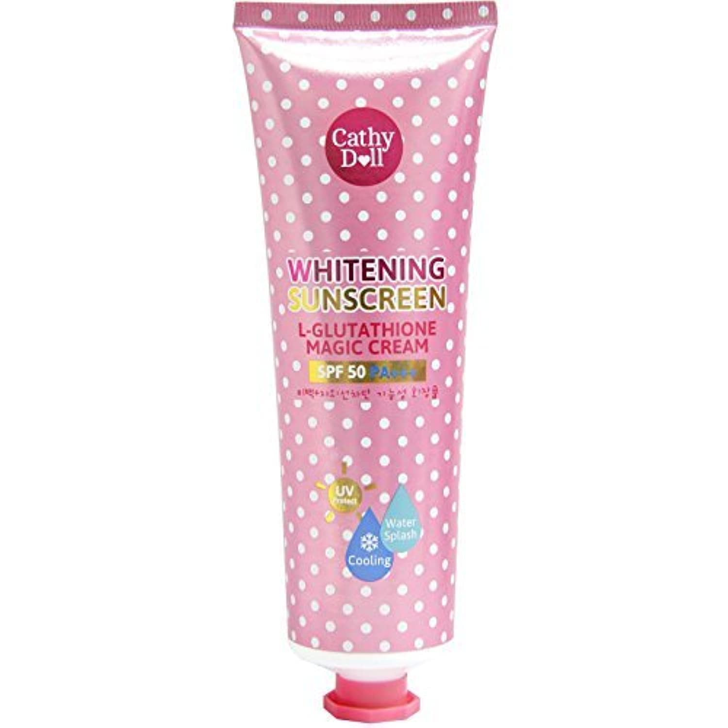 Cathy Doll L-Glutathione Magic Cream SPF 50 Whitening Sunscreen  138ml