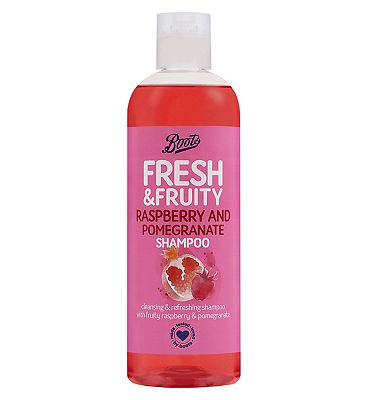 Boots Fresh & Fruity Raspberry And Pomegranate Shampoo (500ml)