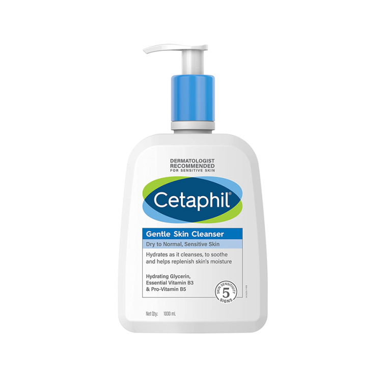 Cetaphil Gentle Skin Cleanser For Normal To Dry and Sensitive Skin -1000ml