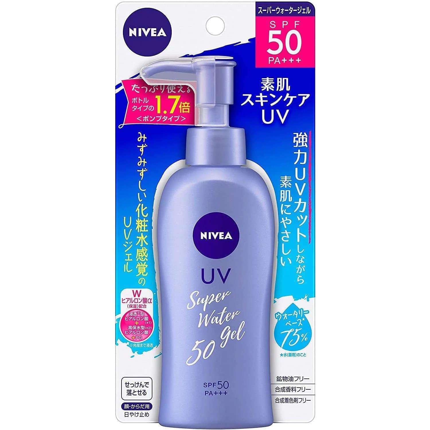 Nivea UV Super Water Gel Sunscreen SPF50 PA+++ 140gm