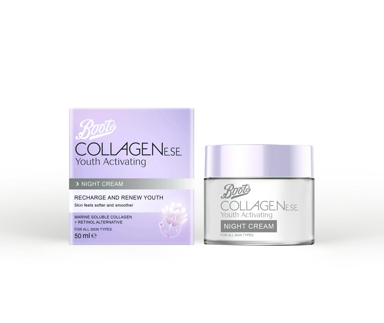 Boots Collagenese Youth Activating Night Cream 5 ml