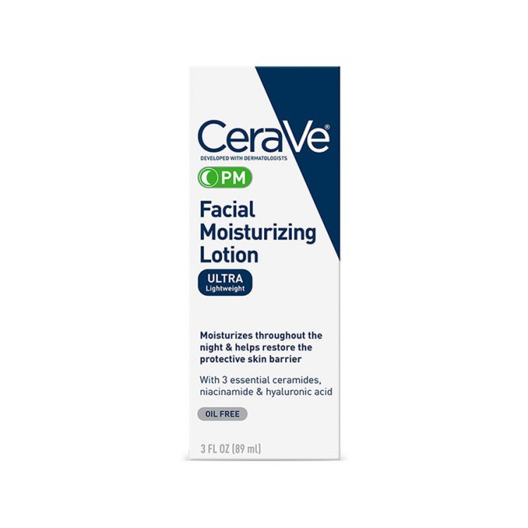 CeraVe PM Facial Moisturizing Lotion For Normal To Dry Skin -89ml