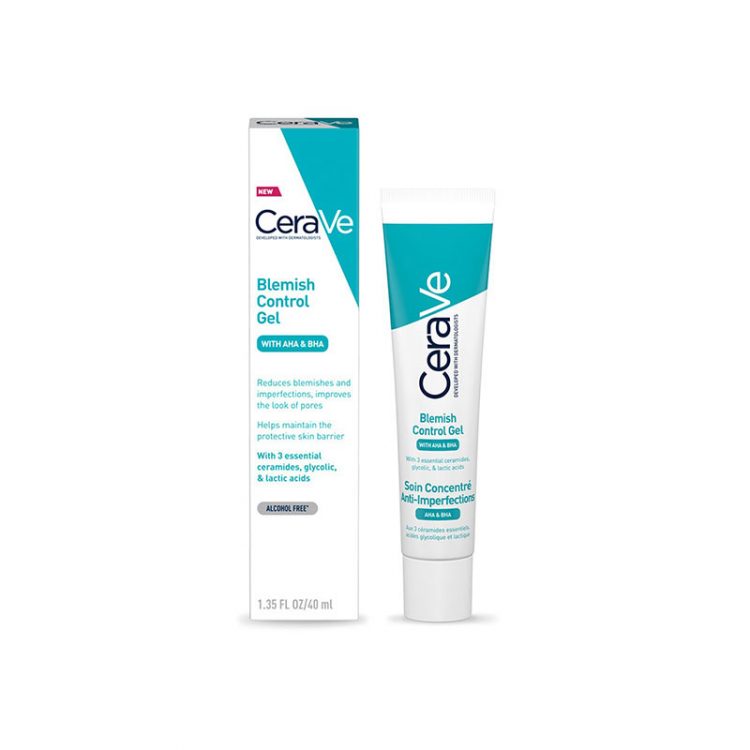 Cerave Blemish Control Gel with AHA & BHA- 40ml