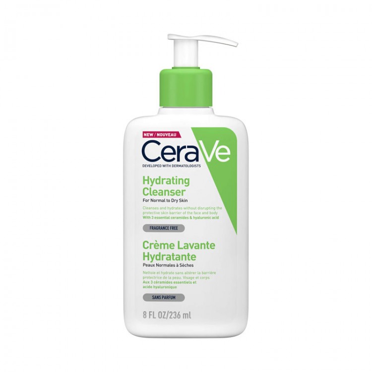 Cerave Hydrating Cleanser For Normal To Dry Skin 236ml