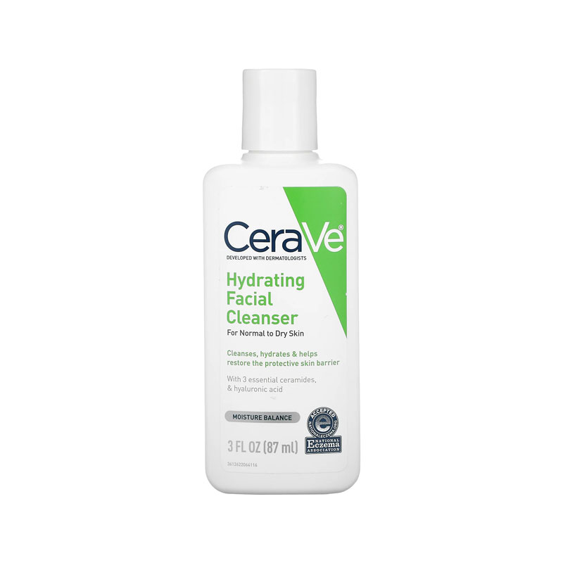 Cerave Hydrating Facial Cleanser For Normal To Dry Skin -87ml