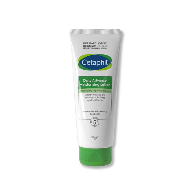 Cetaphil Daily Advance Moisturising Lotion for Dry to Very Dry Sensitive Skin 227gm