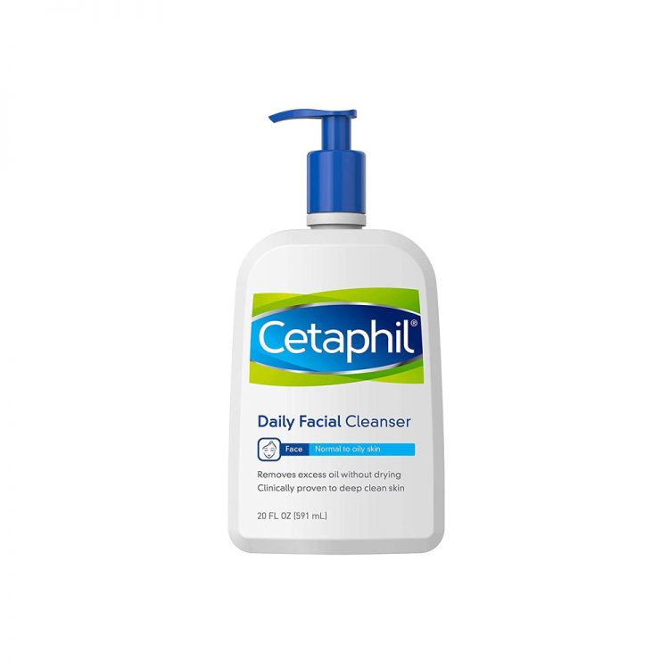 Cetaphil Gentle Daily Facial Cleanser for Normal to Oily Skin -591ml