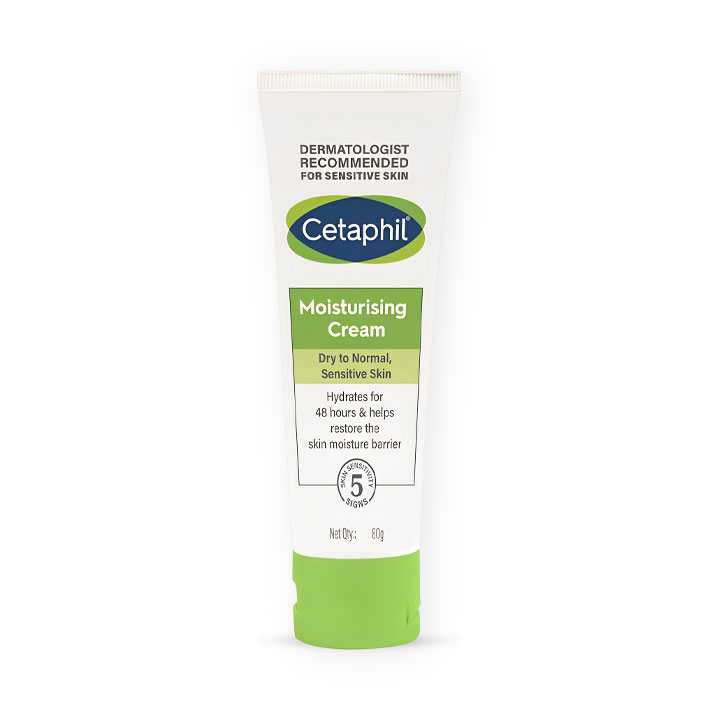 Cetaphil Moisturising Cream  For Dry to Normal and Sensitive Skin 80g