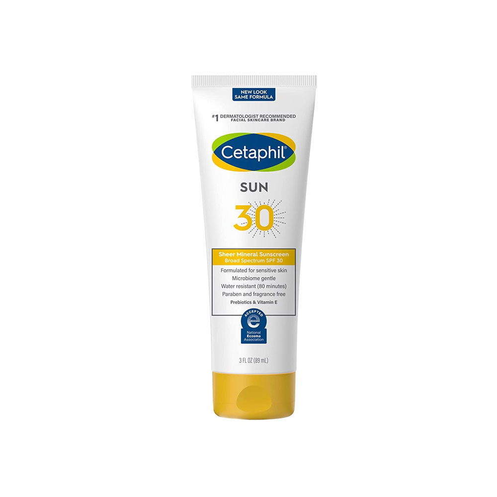 Cetaphil Sheer Mineral Sunscreen Broad Spectrum SPF 30 89ml