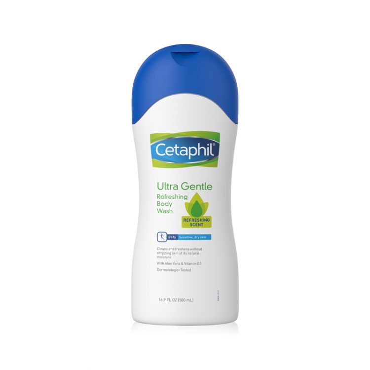 Cetaphil Ultra Gentle Refreshing Body Wash 500ml