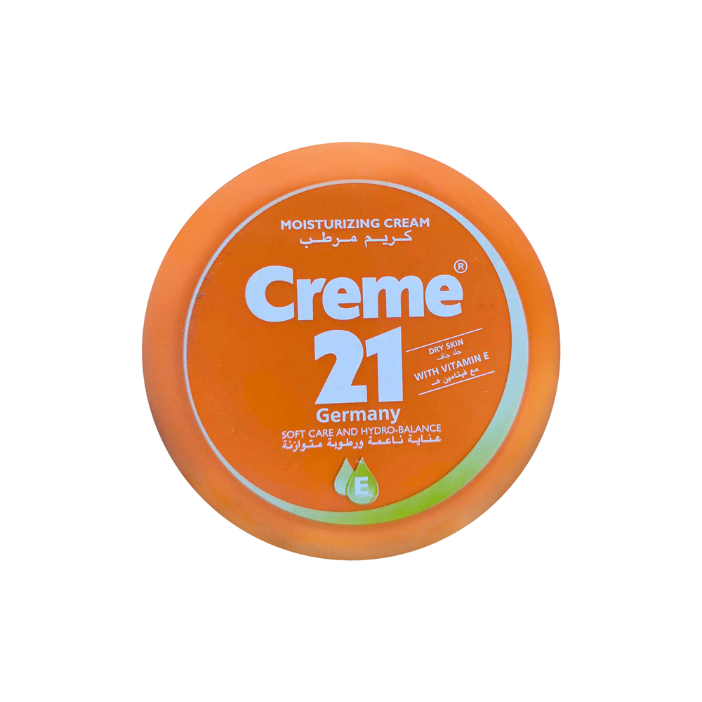 Creme 21 Moisturizing Cream for Dry Skin with Vitamin E 150ml