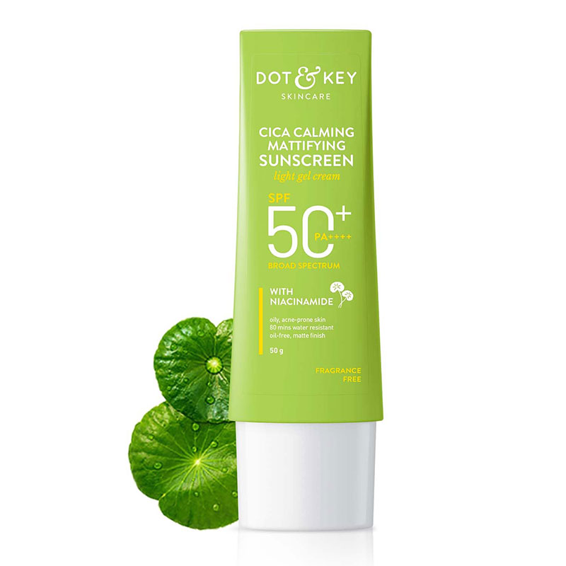 Dot & Key Cica Calming Mattifying Sunscreen SPF 50+ PA++++ 80 g