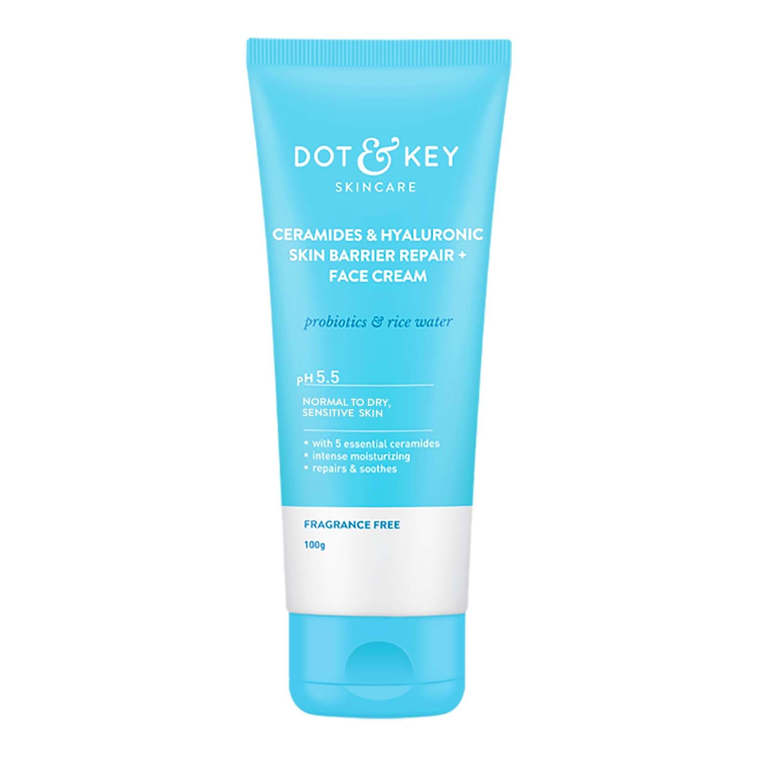 Dot & Key Ceramides Hyaluronic Skin Barrier Repair Face Cream 100 g