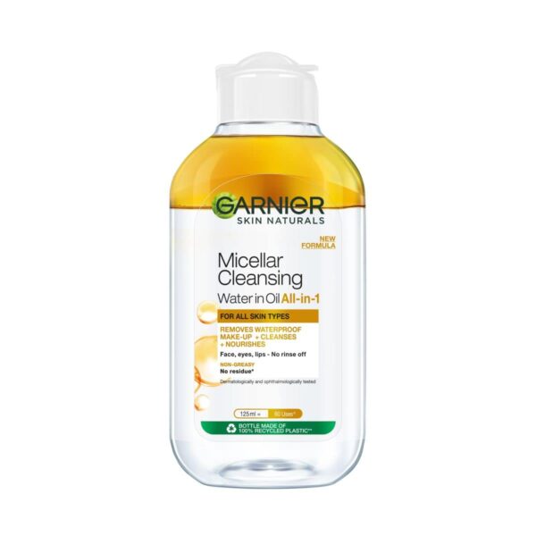 Garnier Skin Naturals Micellar Cleansing Water in Oil All in 1 For All Skin 125ml