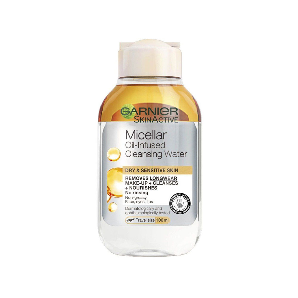 Garnier Micellar Oil Infused Cleansing Water Dry & Sensitive Skin 100ml