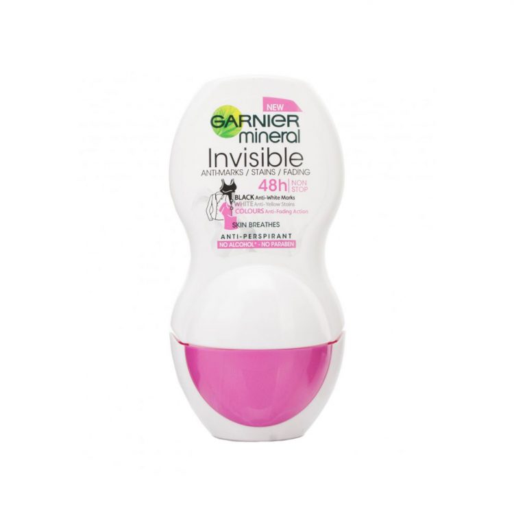 Garnier Mineral Invisible Anti-White Marks Anti-Perspirant Roll-on 50ml