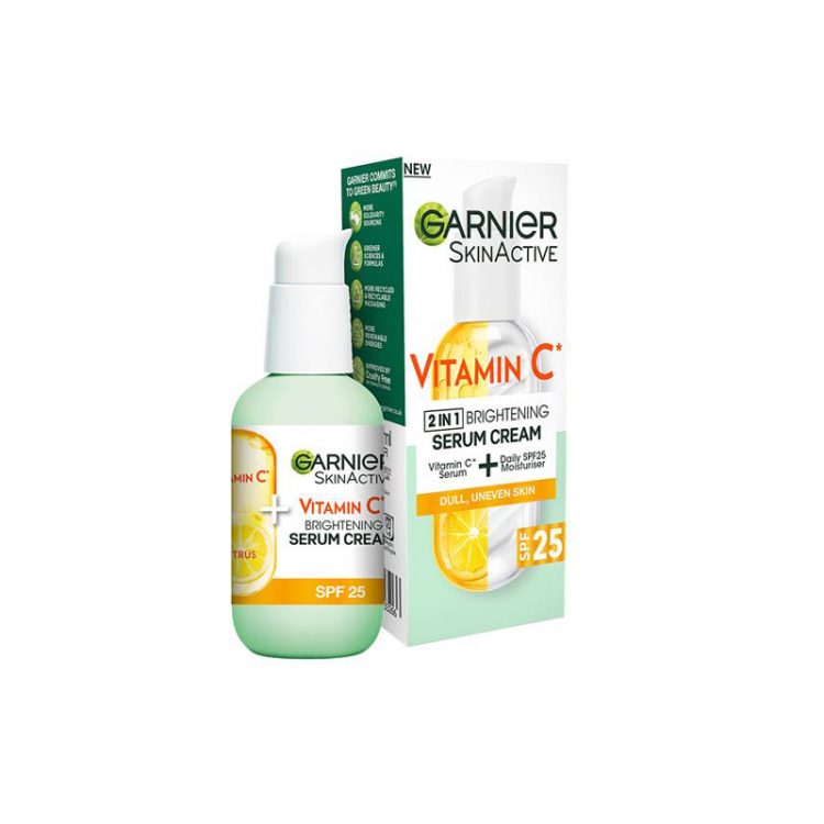 Garnier Vitamin C 2in1 Brightening Serum Cream -50ml