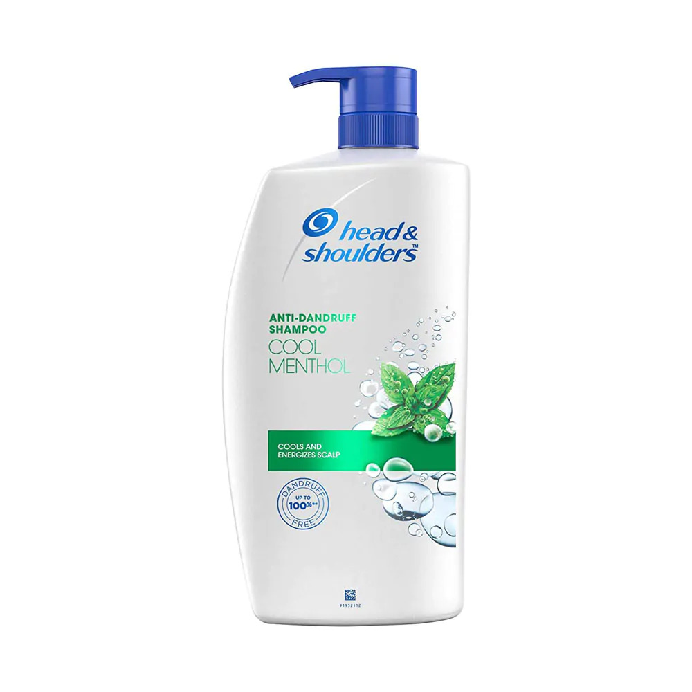 Head & Shoulders Cool Menthol Anti Dandruff Shampoo for Women & Men  1000ml