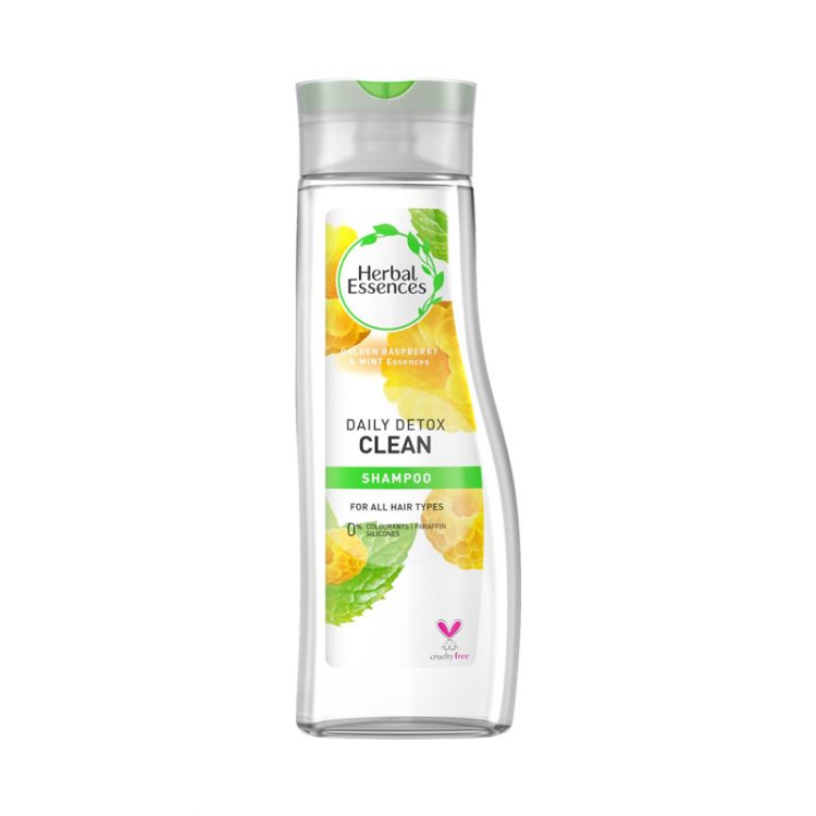 Herbal Essences Daily Detox Clean Golden Raspberry & Mint Shampoo -400 ml