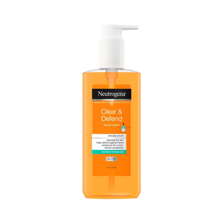 Neutrogena Clear & Defend Facial Wash -200ml