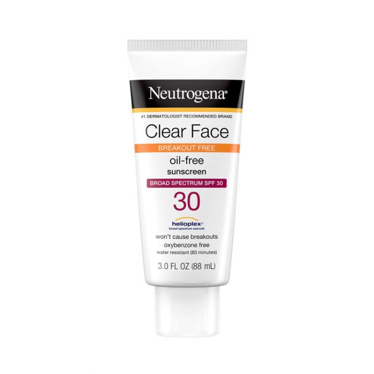 Neutrogena Clear Face Oil-Free Broad Spectrum SPF30 Sunscreen -88ml