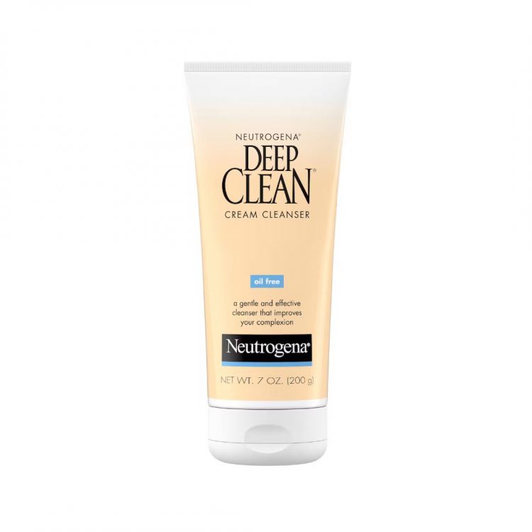 Neutrogena Deep Clean Facial Cream Cleanser -200gm