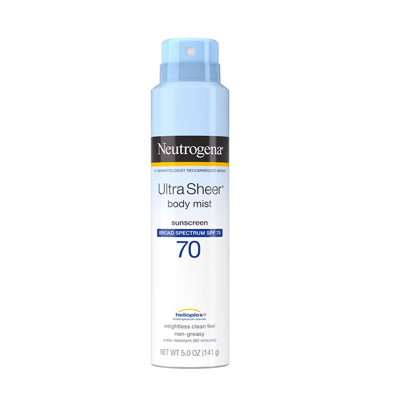 Neutrogena Ultra Sheer Sunscreen Spray SPF 70   141 g