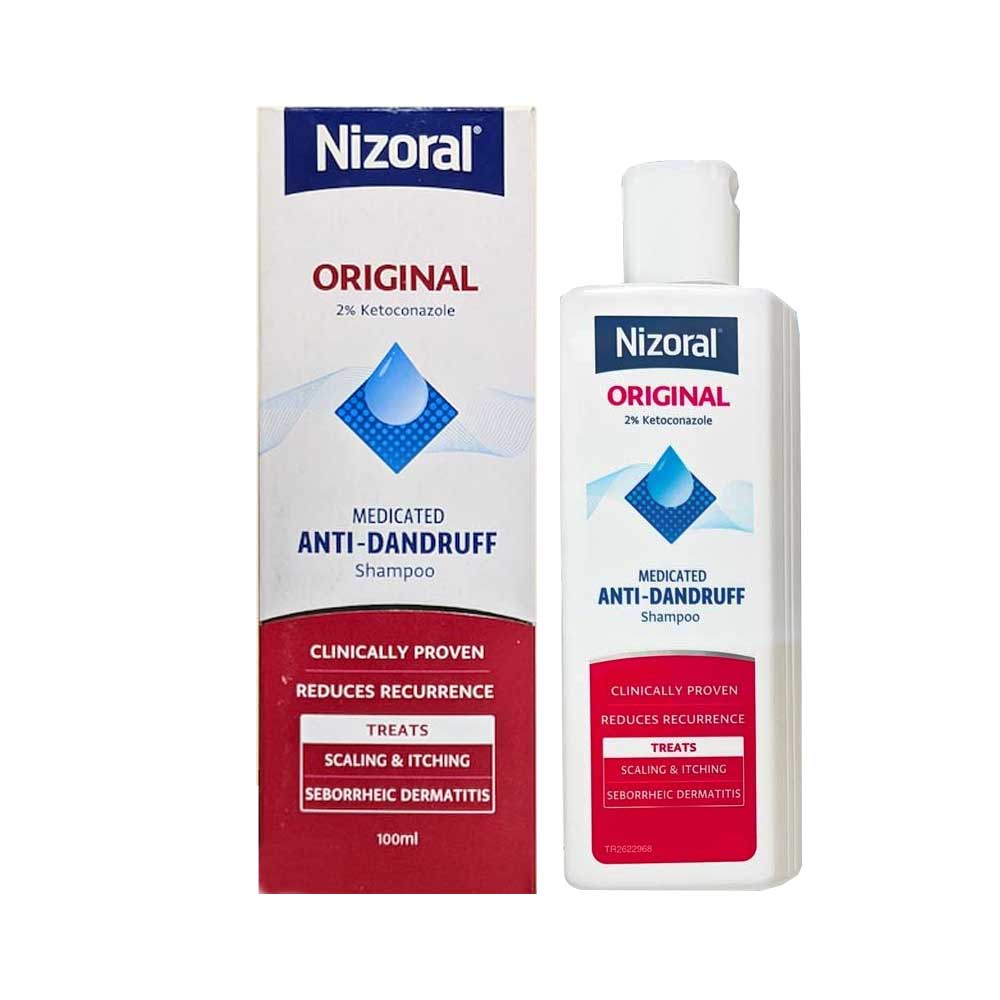 Nizoral Original 2% Ketoconazole Medicated Anti-Dandruff Shampoo 100ml