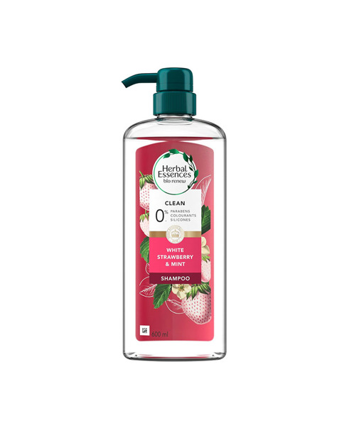 Herbal Essences White Strawberry & Mint Clean Shampoo 600ml