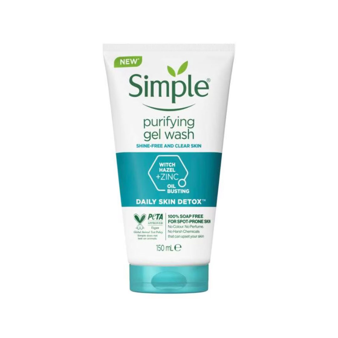 Simple Daily Detox Purifying Face Wash 150ml