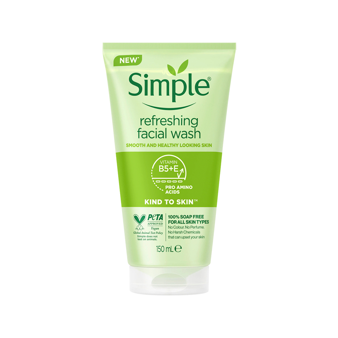 Simple Kind To Skin Refreshing Facial Wash Gel  150ml