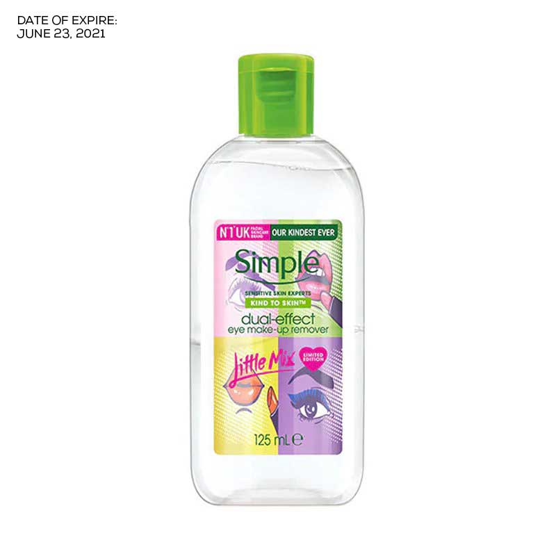 Simple Kind to Skin Dual Effect Eye Make-up Remover  125 ml