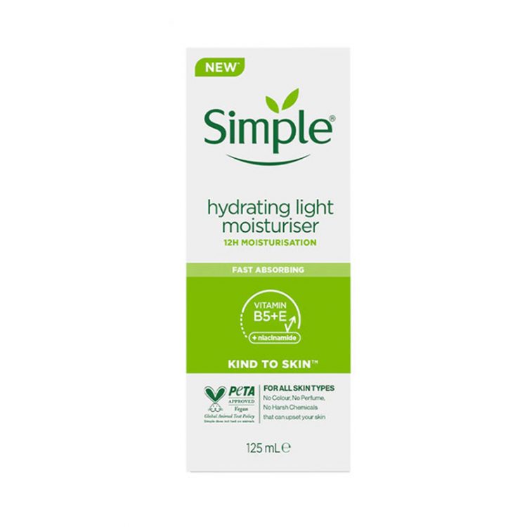 Simple Kind to Skin Hydrating Light Moisturiser 125ml