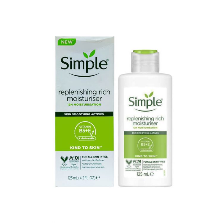 Simple Kind to Skin Replenishing Rich Moisturizer  125ml