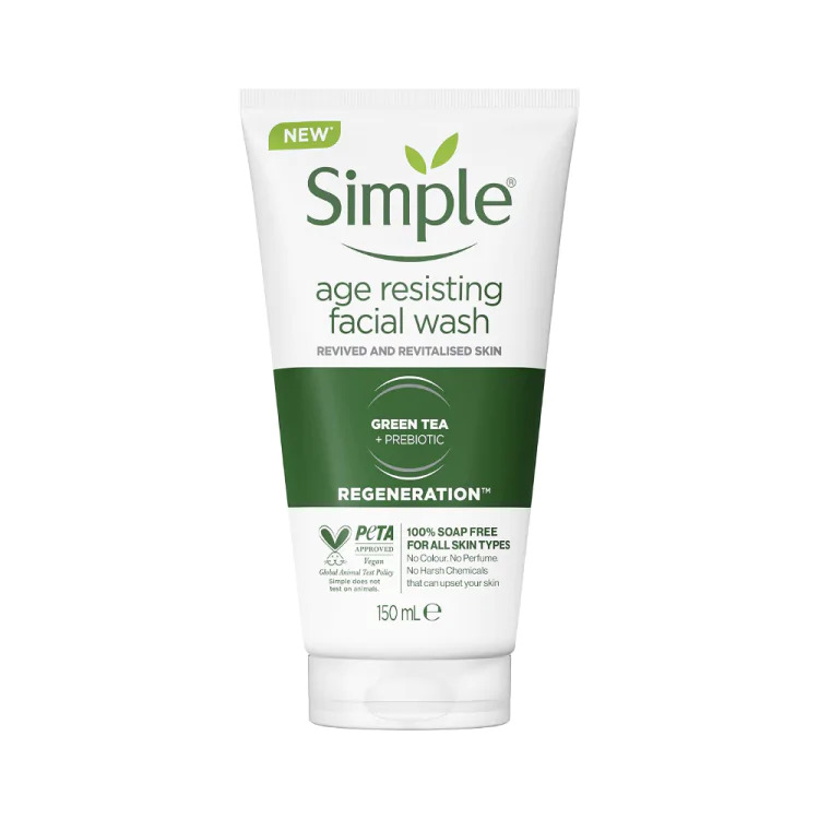 Simple Regeneration Age Resisting Facial Wash 150 ml