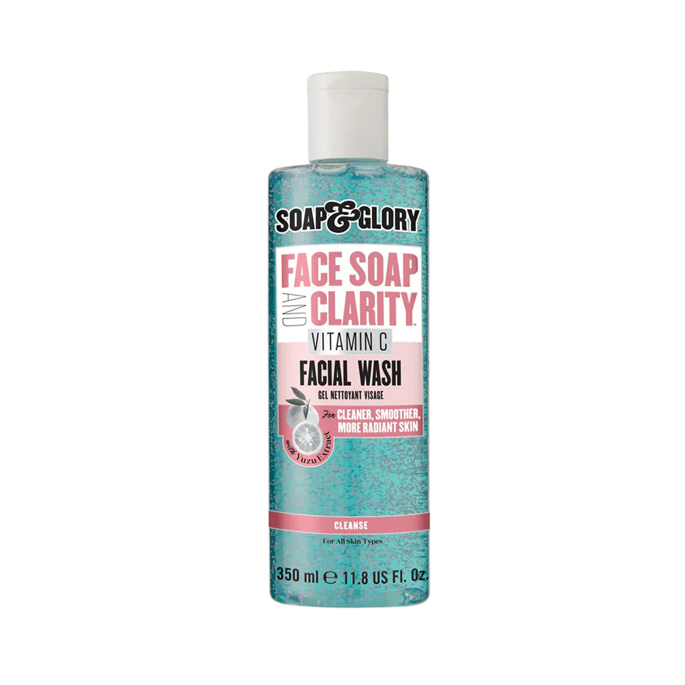 Soap & Glory Face Soap And Clarity Vitamin C Facial Wash  350ml