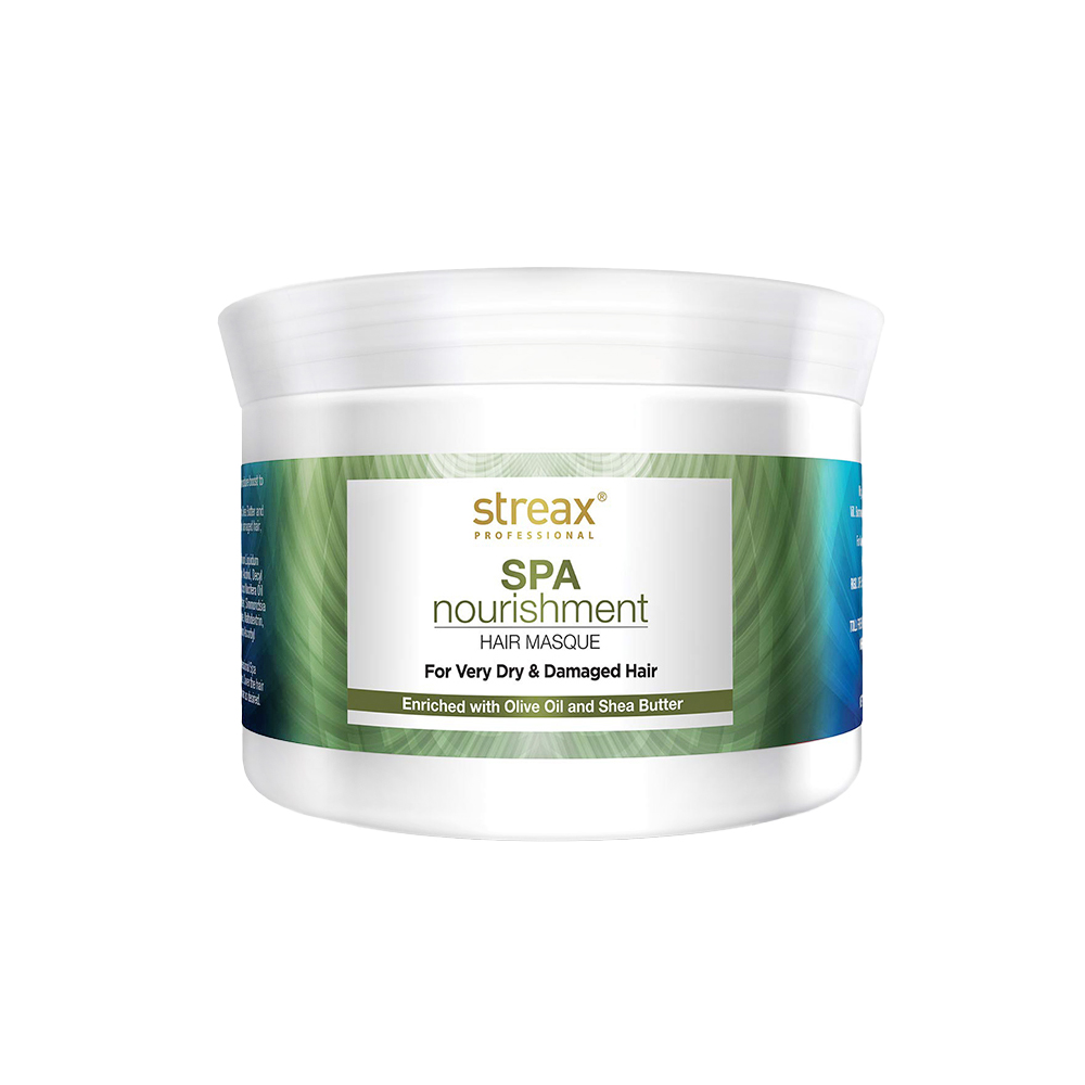 Streax Professional Spa Nourishment with Olive Oil & Shea Butter- 500 gm