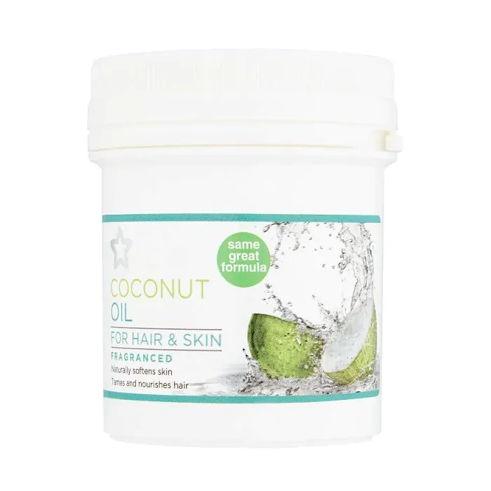 Superdrug Coconut Oil With Argan Oil For Hair And Skin  125ml