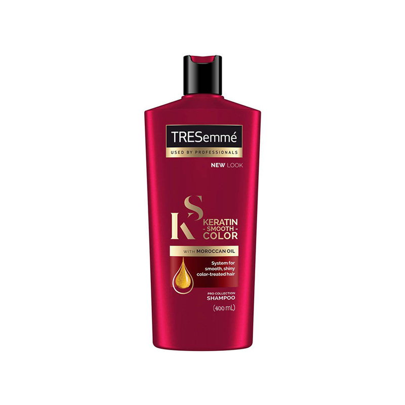 TRESEMME KERATIN SMOOTH COLOUR WITH MOROCCAN OIL SHAMPOO FOR COLOR HAIR 400ml