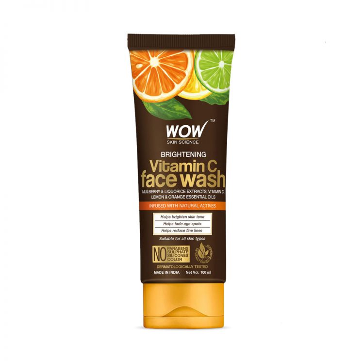 WOW SKIN SCIENCE Brightening Vitamin C Face Wash -100 ml