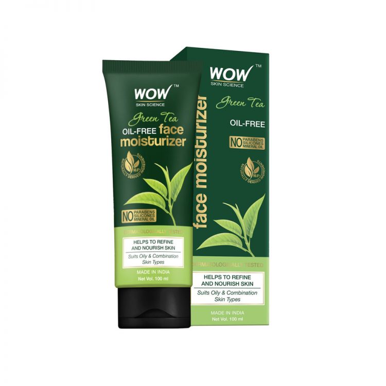 WOW Skin Science Green Tea Face Moisturizer- 100 ml