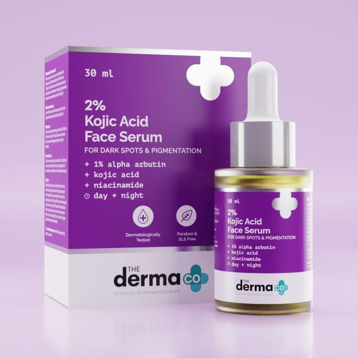 The Derma Co 2% Kojic Acid Face Serum with 1% Alpha Arbutin & Niacinamide  30 ml