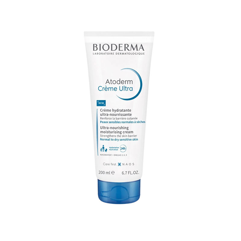 Bioderma Atoderm Creme Ultra-Nourishing Moisturising Cream For Normal To Dry Sensitive Skin 200ml